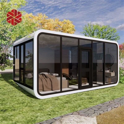 Ko'p funktsiyali xususiyatlarga ega zamonaviy kichkina Apple idishni uyi hashamatli